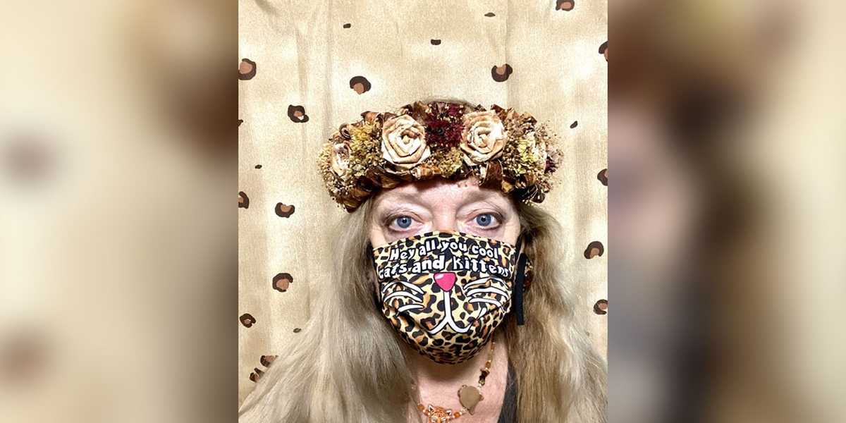 Any of you cool cats and kittens in need of a face mask? Carole Baskin has you covered.