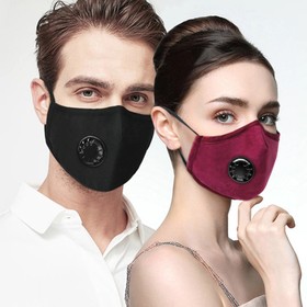 Reusable Activated Carbon Face Mask Black