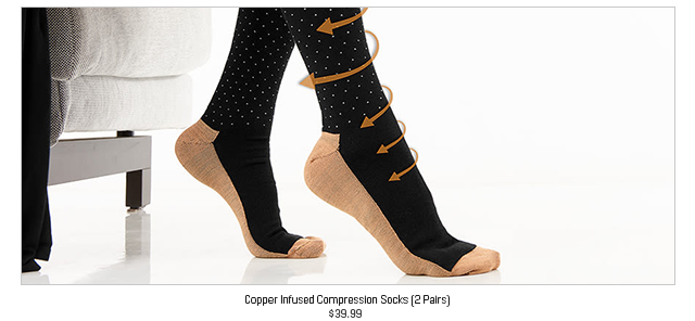 Copper Infused Compression Socks