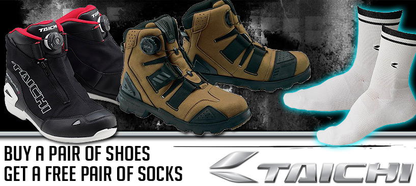 Free Socks w/Select RS Taichi Shoes