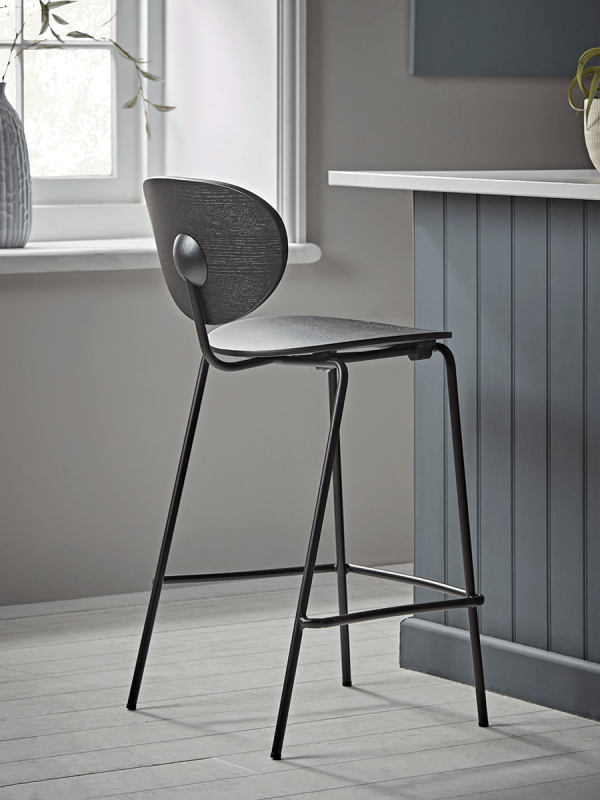 NEW High Back Counter Stool - Black