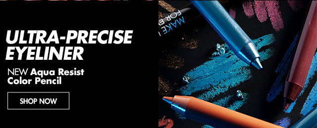 Ultra-precise Eyeliner: NEW Aqua Resist Color Pencil