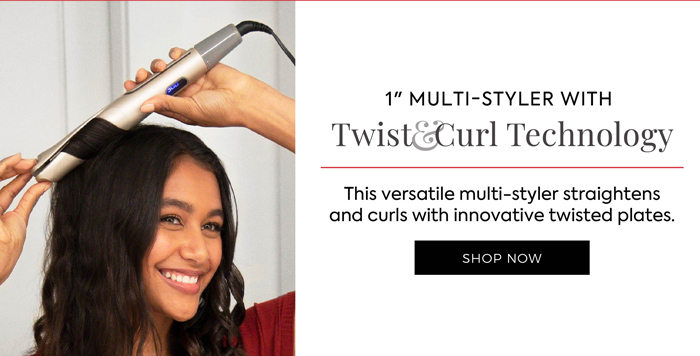 Shop Now: 1 inch Multi-Styler with Twist and curl technology