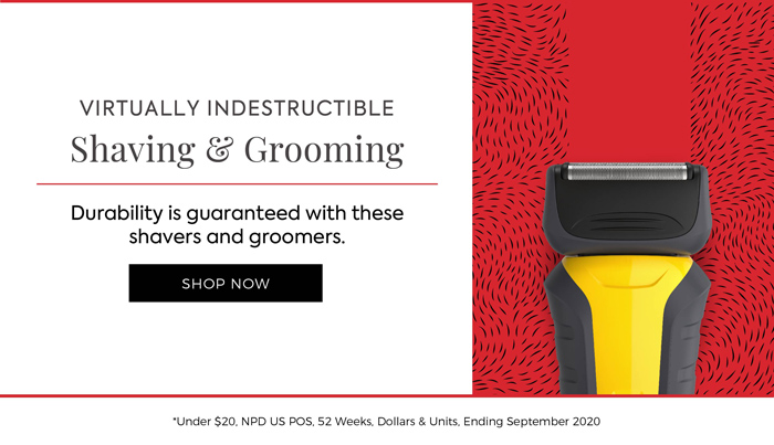 Shop Now: Virtually Indestructible Shaving and Grooming