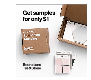 Get Samples for Only $1 at Bedrosians? Tile & Stone