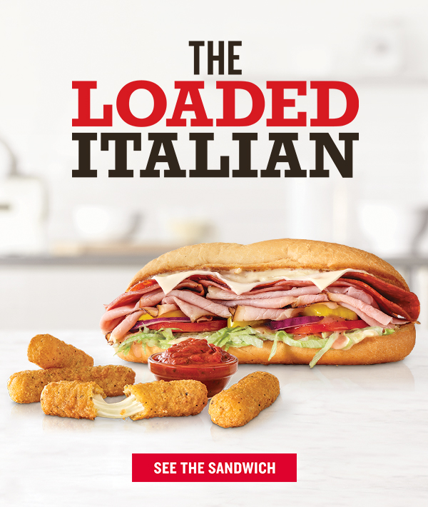 THE LOADED ITALIAN  SEE THE SANDWICH