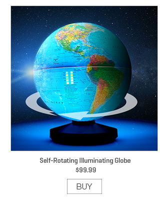 Self-Rotating Illuminating Globe