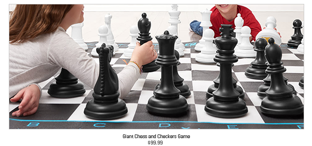 Giant Chess and Checkers Game
