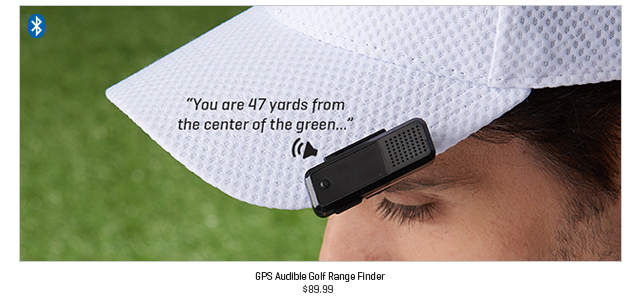 GPS Audible Golf Range Finder