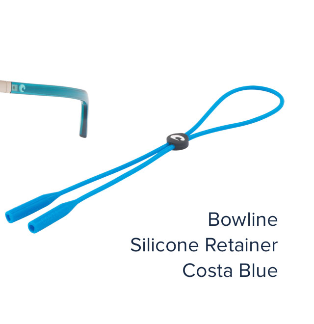 

Bowline
Silicone Retainer
Costa Blue

					