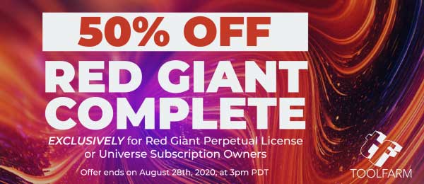 red giant complete sale