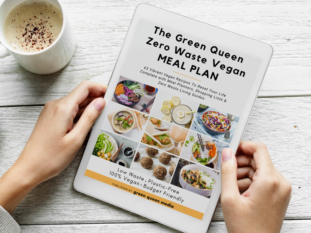 The Green Queen Zero Waste Vegan Meal Plan & Recipe eBook