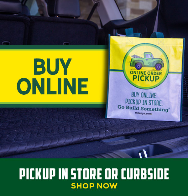Buy online, pickup in-store or curbside