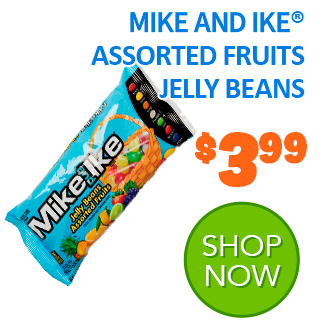 MIKE AND IKE Assorted Fruits Jelly Beans 14 oz. bag