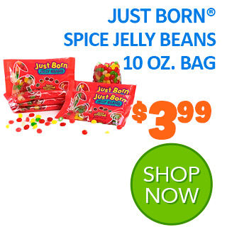 Just Born Spice Jelly Beans 10 oz. bag