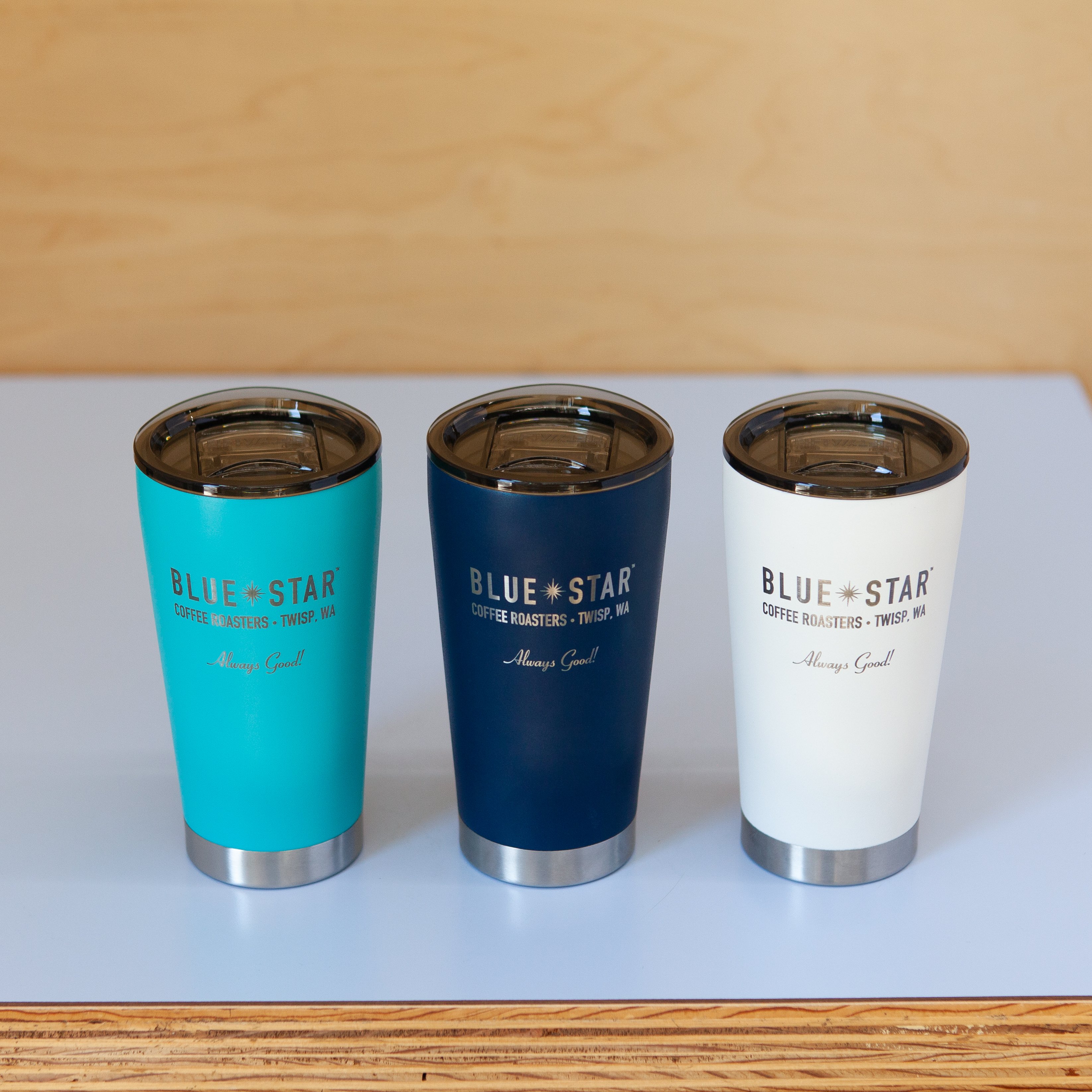 16 oz Fifty/Fifty Tumbler with Slide Lid