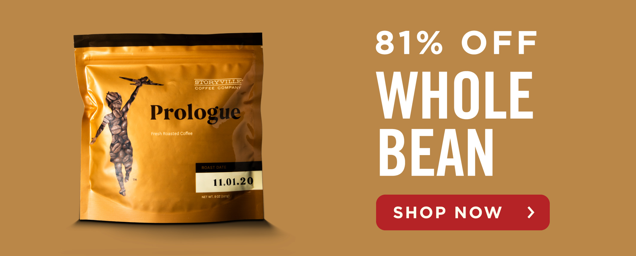 81% Off Whole Bean