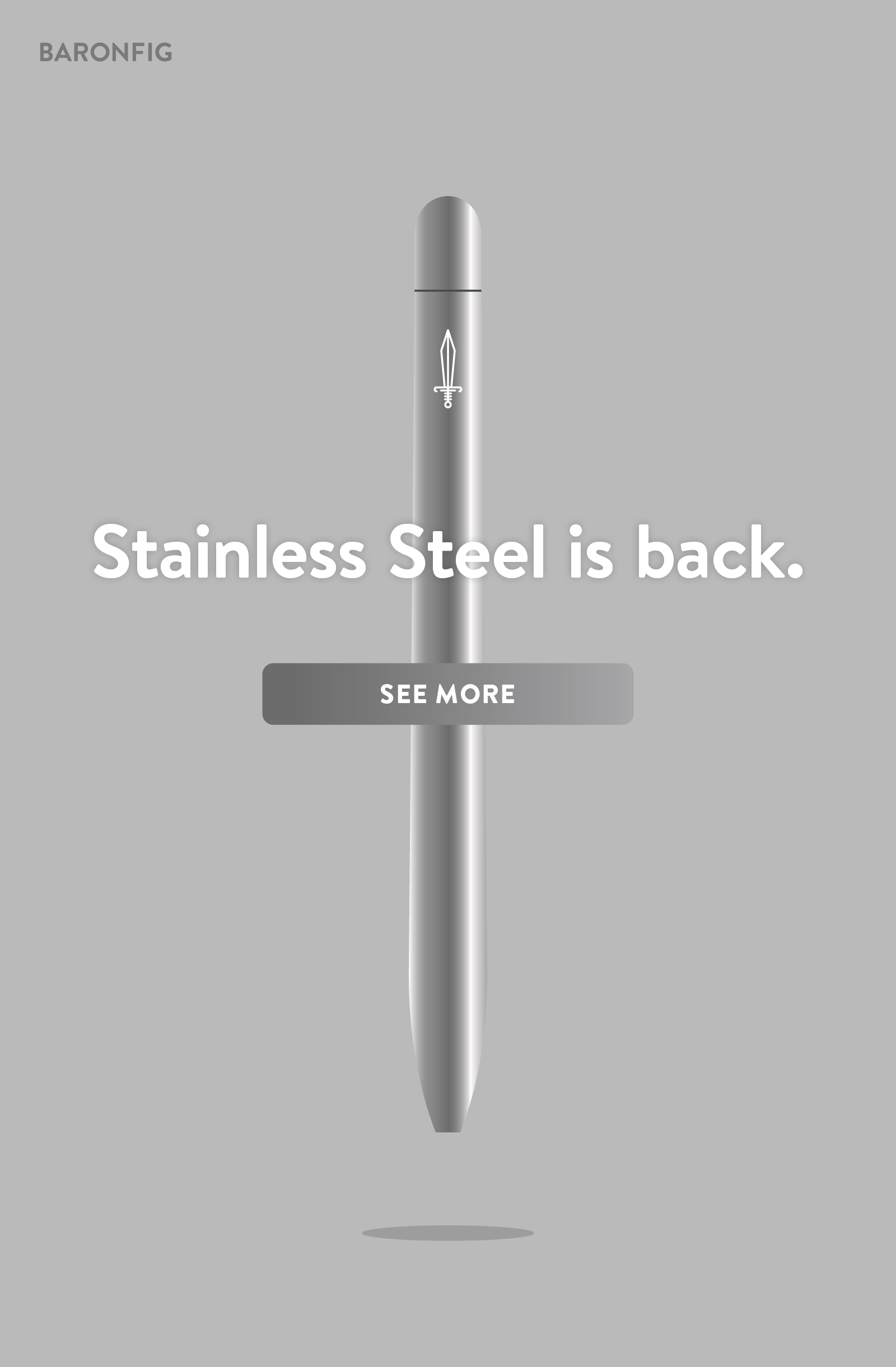 Stainless Steel is back. See more ?