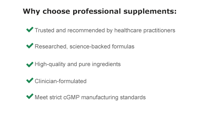 Trusted and recommended by healthcare practitioners