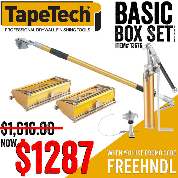 Save $329 on the TapeTech Basic Box Set TTBBS