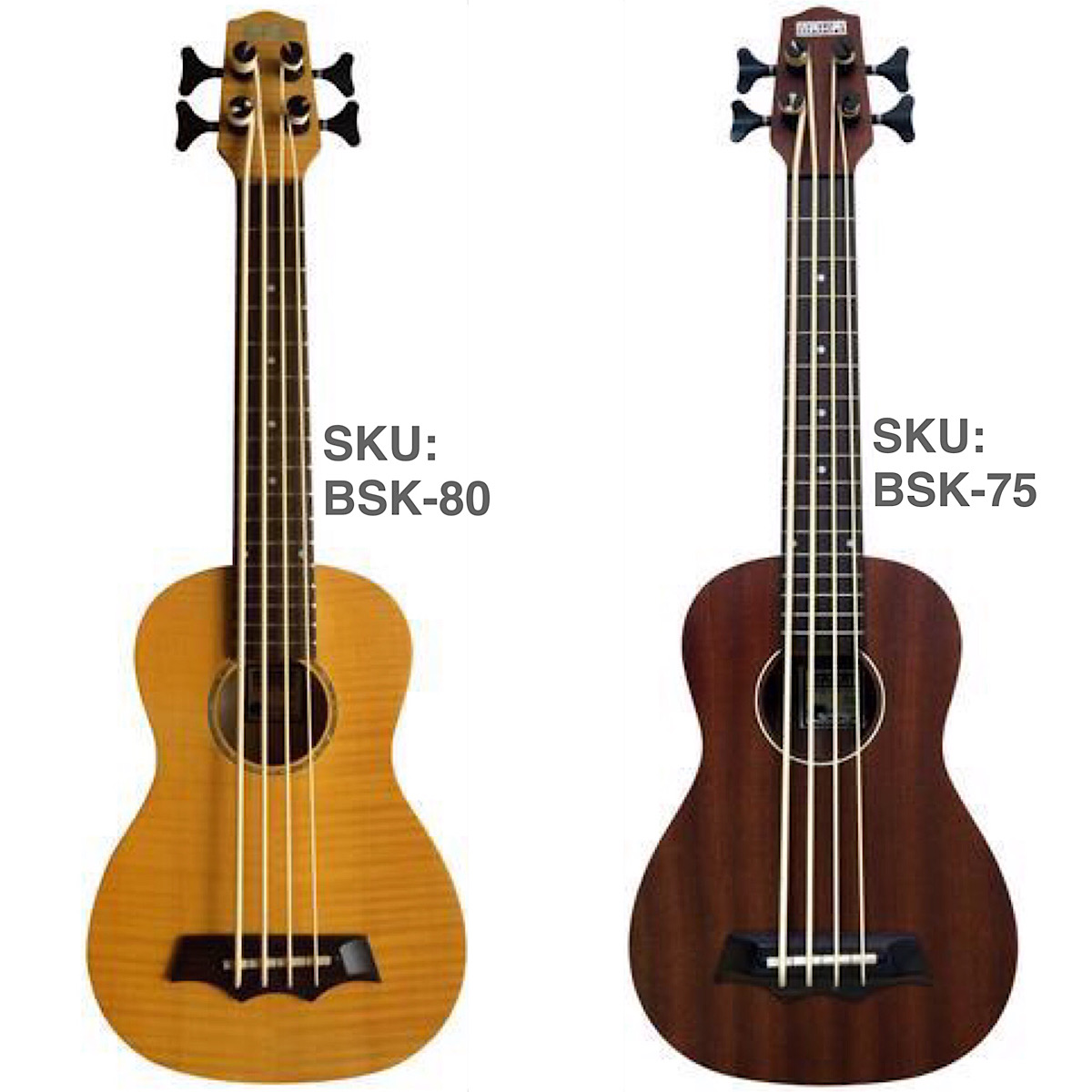 Bass Ukuleles