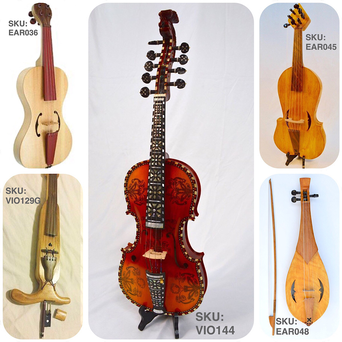 Unusual Fiddles
