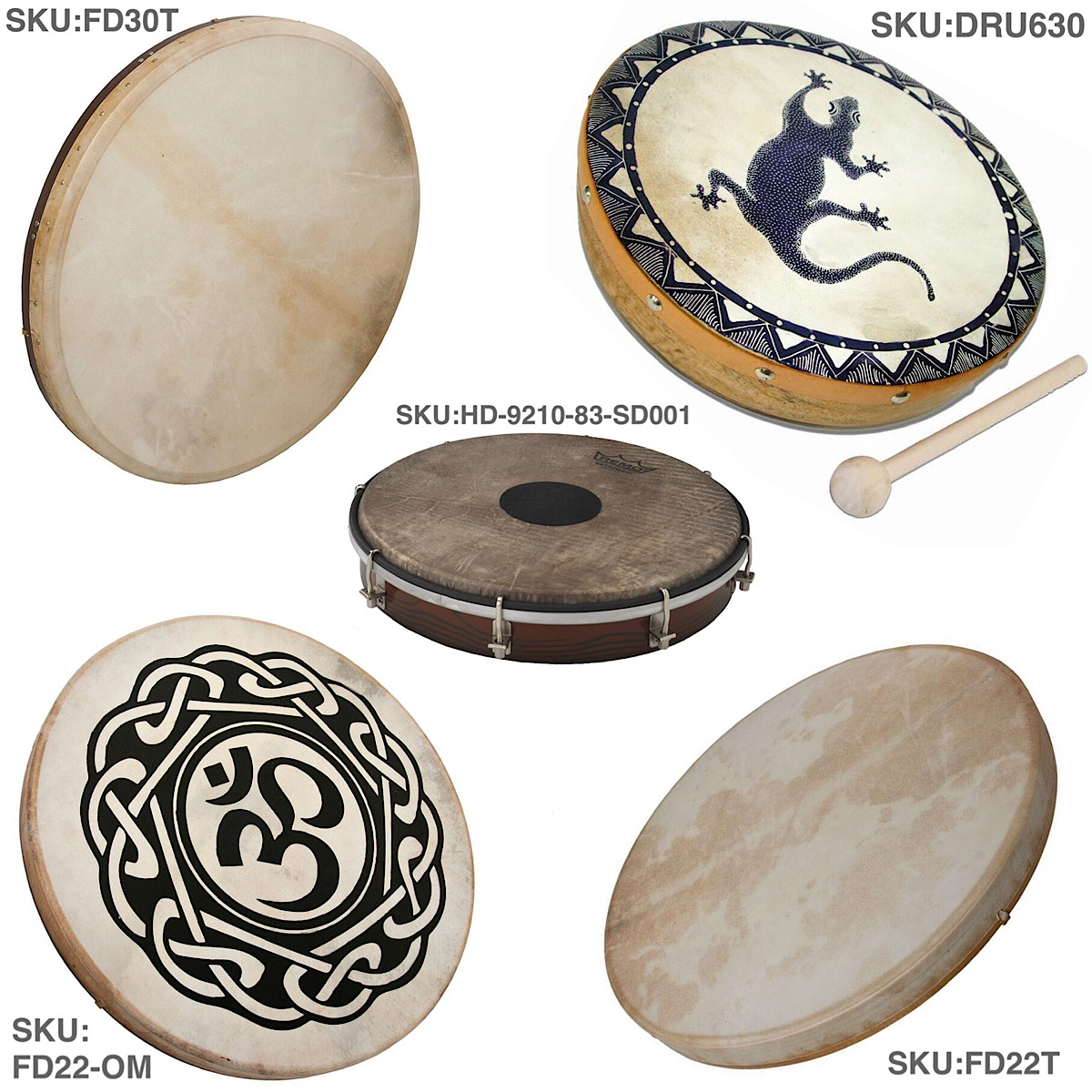 Exotic Frame Drums