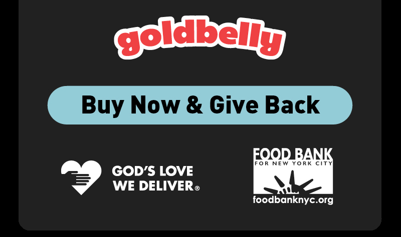 Goldbelly Logo / Buy Now & Give Back Button