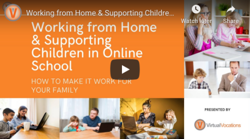 Webinar Online School Work from Home