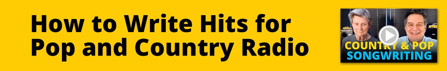 How to Write Hits for Pop and Country Radio