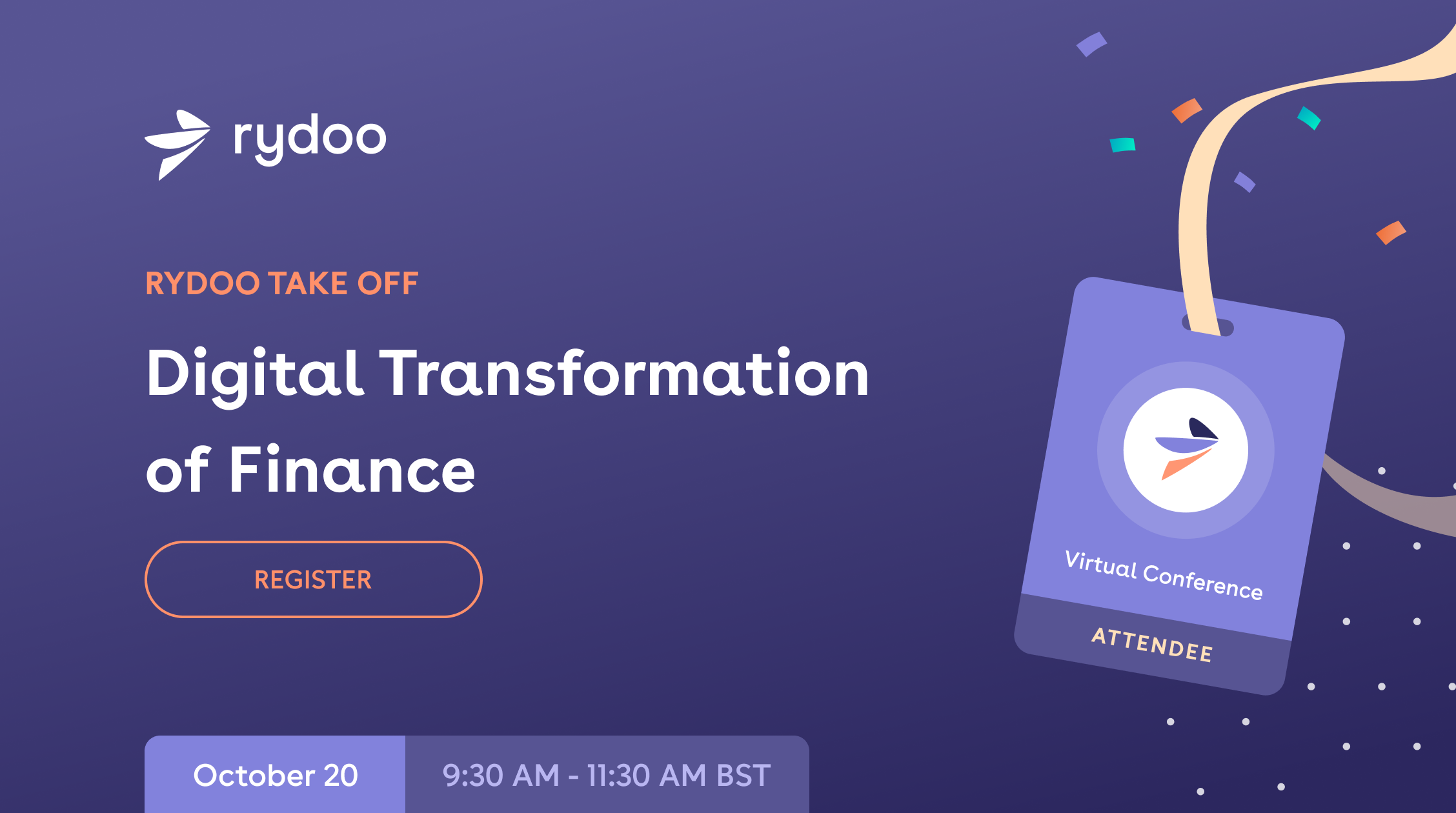 Digital Transformation of Finance - Virtual event