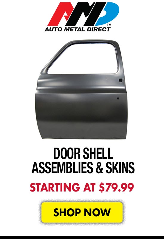 Auto Metal Direct Door Shell Assemblies & Skins - Starting at $79.99