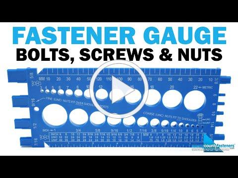 Screw, Bolt, &amp; Nut Gauges From Albany County Fasteners | Fasteners 101
