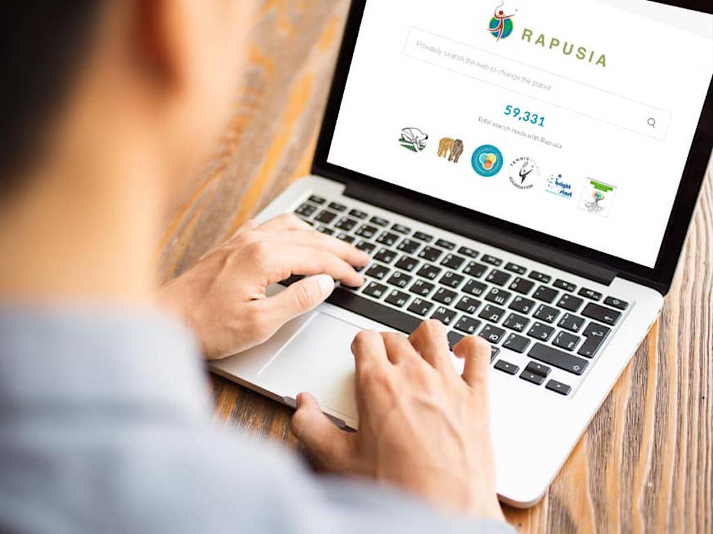 Rapusia: Search Engine Uses Advertising Income To Back Social & Environmental Projects