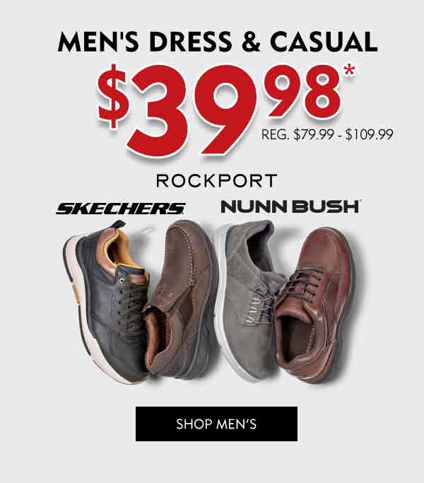 MEN''S DRESS AND CASUAL $39.98. Shop Now!