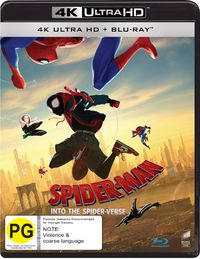 Spider-Man: Into the Spider-Verse on Blu-ray, UHD Blu-ray