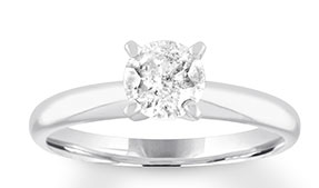 Diamond Solitaire Engagement Ring