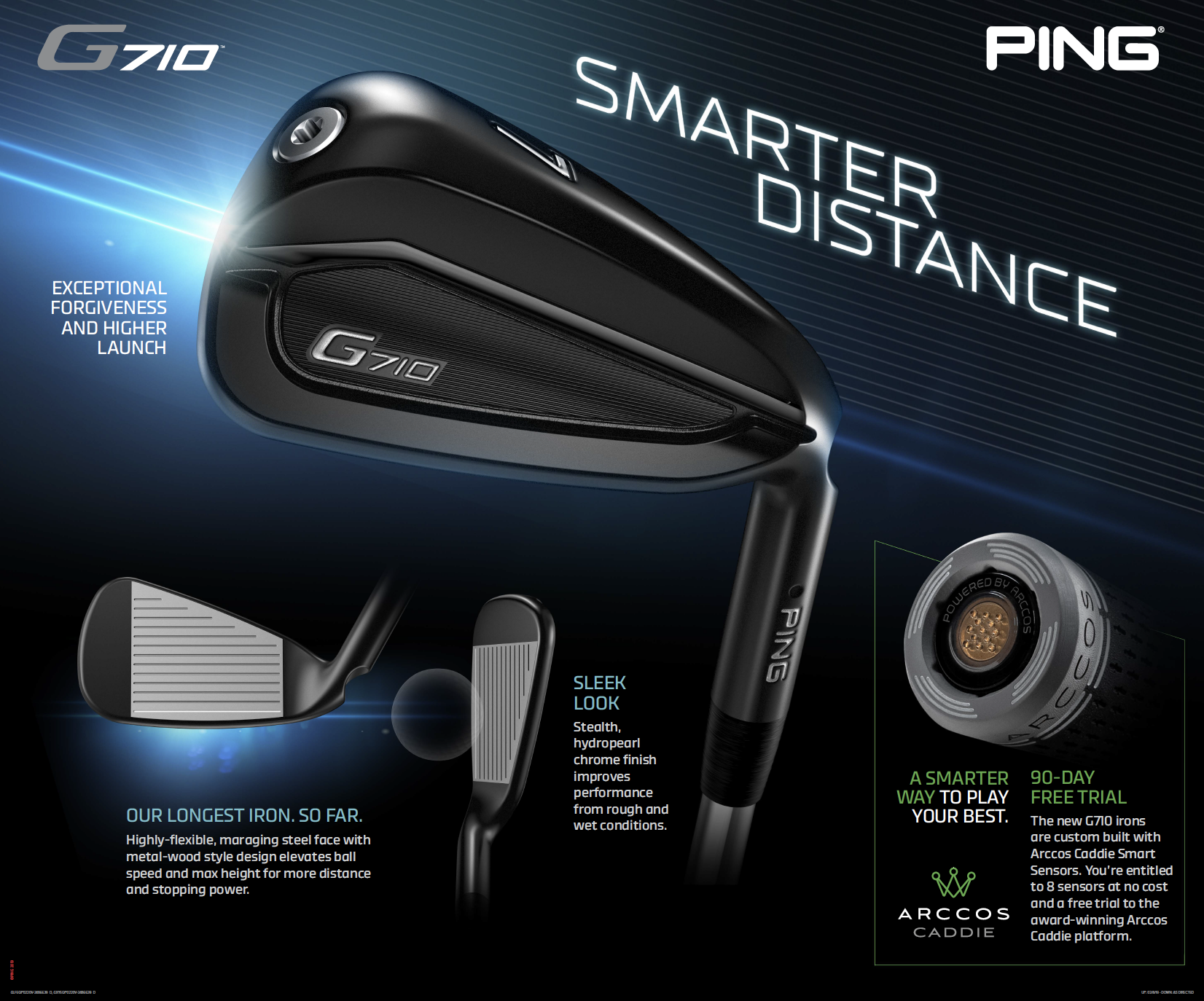 PING G710 Irons Give Golfers Smarter Distance