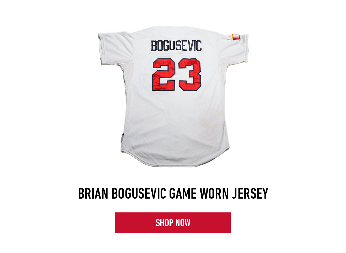 Brian Bogusevic Game Worn Jersey