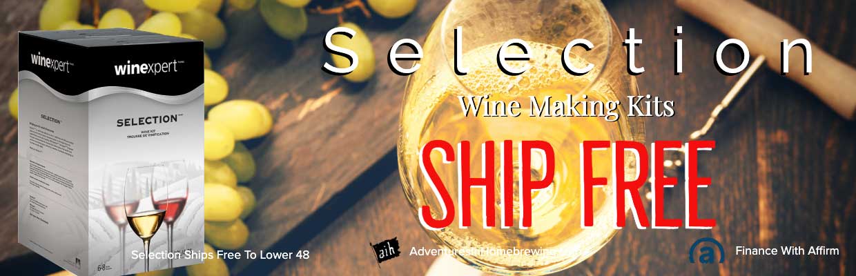 Selection Wine Kits Ship Free