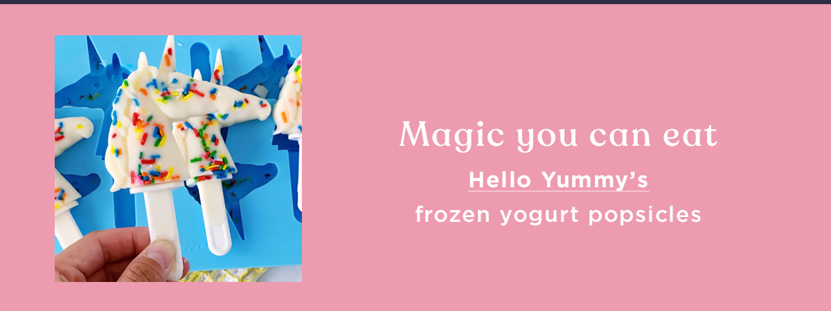 frozen yogurt popsicles