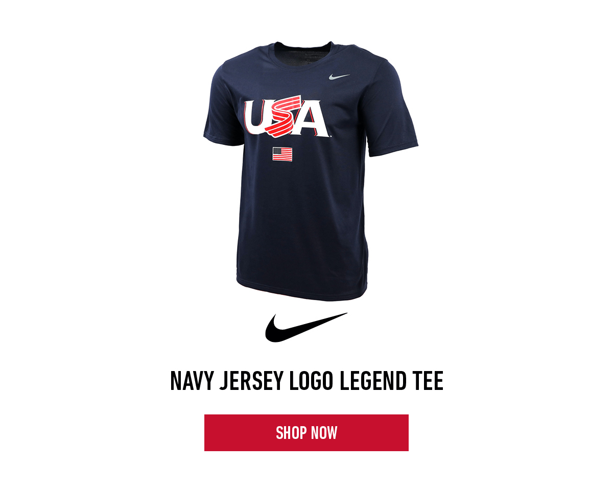 Nike Navy Jersey Logo Legend Tee