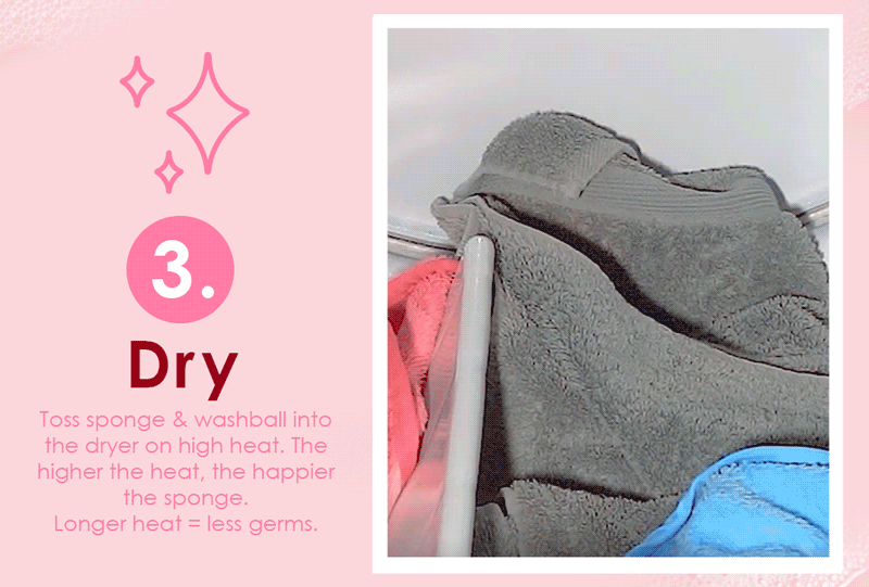 Step 3: Dry