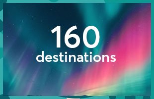 160 Destinations