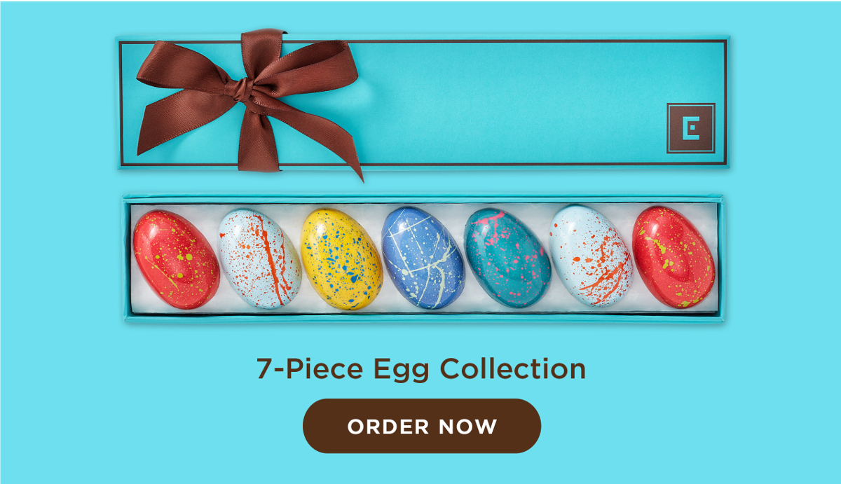 7 Piece Chocolate Easter Eggs