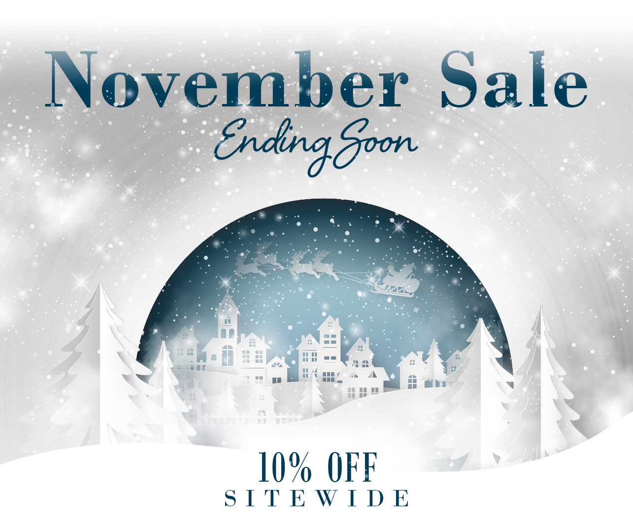 November Sale 10% off