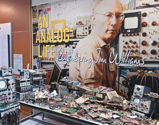 Jim Williams workbench - what a mess!