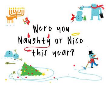 Were You Naughty or Nice This Year? Use Our Handy Flowchart to Find Out