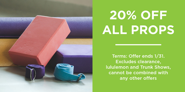 20% off all props