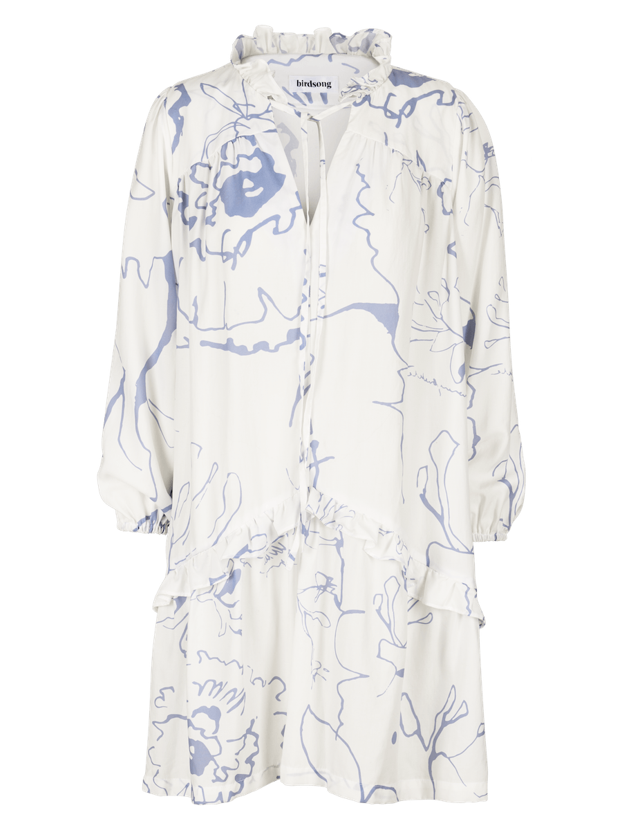 White Printed Prairie Dress ?  10 - 12 week wait